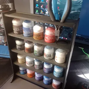 Paints & Tools Shelf
