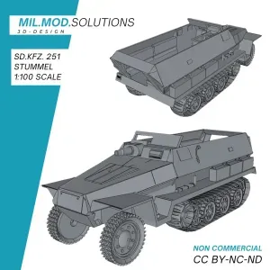 SdKfz 251 Stummel WW2