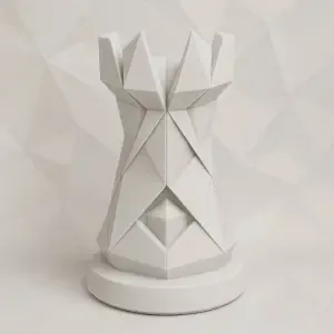 Chess Rook Origami