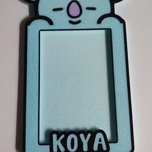 KOYA (RM)Photocard Holder. Standard+LOMOK-Pop BT21 inspired