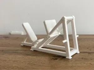 Leg Press Machine - Decorative Gym Model