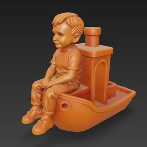 Boy on a Boat