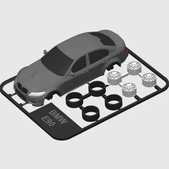 BMW E90 M3 kit card