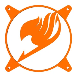 Fairy Tail - Custom 120mm Fan Grill Face Plate Cover