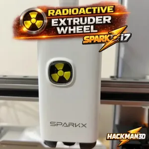 SparkX i7 Radioactive Extruder Wheel