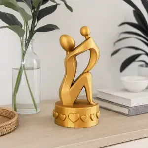 Mother’s Day Sculpture, 3D Mother and Child Decor