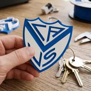 Argentine Football Keychain - Velez