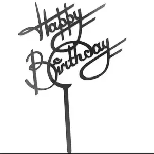 Cake Topper Rock