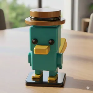 SQUARED PERRY THE PLATYPUS - PHINEAS AND FERB