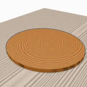 hocky puck for air hockey with Simons Farms logo