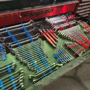 Wrench rail holder