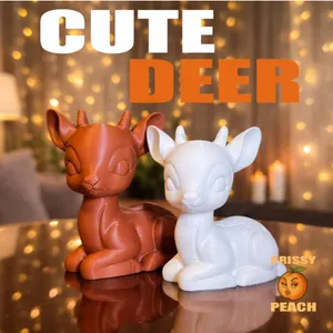 AESTHETIC Deer DUO Decor Minimalistic