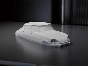 Citroën DS 3D Model for Mold Making