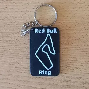 RED BULL RING Circuit KeyChain