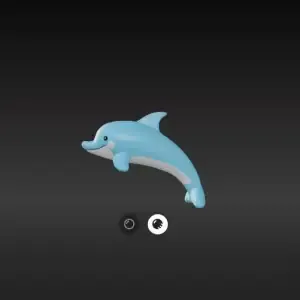 dolphin key chain
