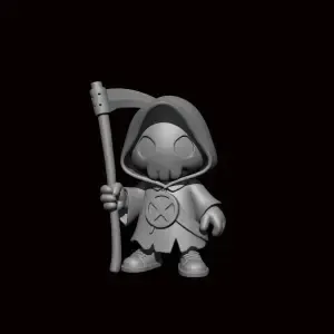Chibi Figurine of Skeleton Archer