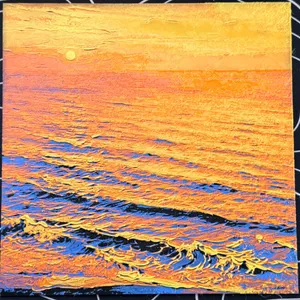 Sunrise over Atlantic from Ocean City, MD - Magic Relief