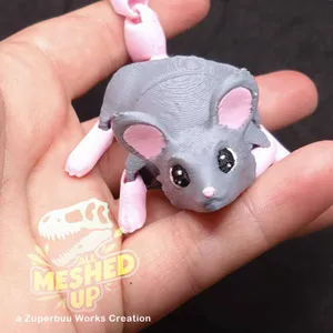 Articulated Rodent Toy