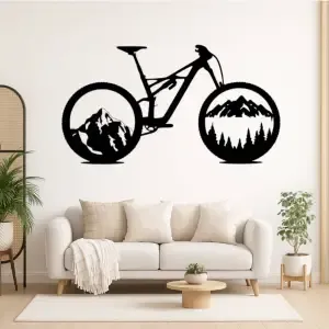 WallArt Mountain MountainBike