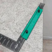 Removable Carpenter Framing Square Fence