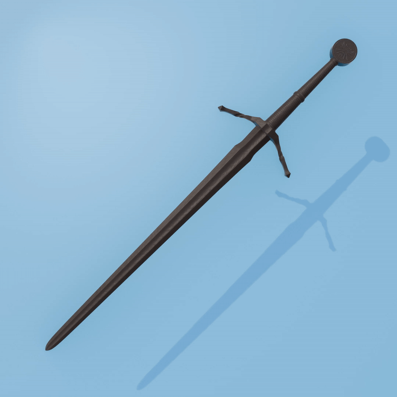 Full size sword. The witcher sword.