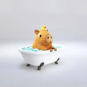 Capibara bathub