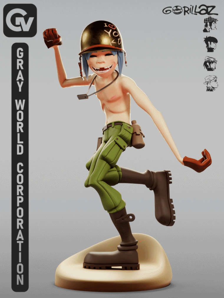 2D "Dirty Harry" | Gorillaz