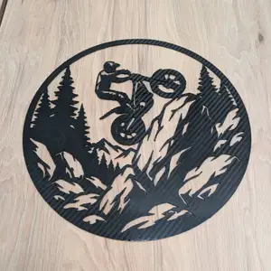 Wallart Moto Trial 1  single color