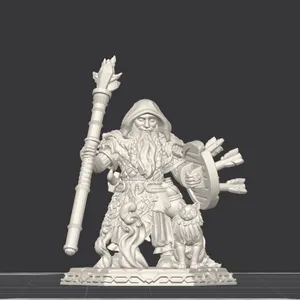 Dwarf Druid RPG D&D