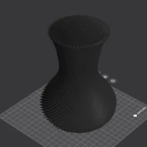 vase with pattern