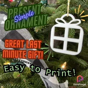 Simple Present Ornament