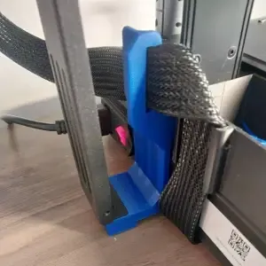 Ender 3 V3 SE left side spool mount with ribbon holder