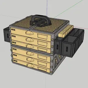 Electrician's suitcase (customizable)