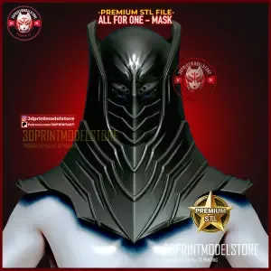 All for One Mask - My Hero Academia Cosplay Anime Halloween