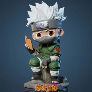 Kakashi Chibi - Anime Fan - STL Files - 3D Print Model