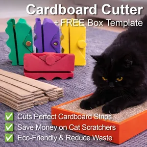 Kitty Cutter v2 - Cardboard Cutter for Cat Scratchers