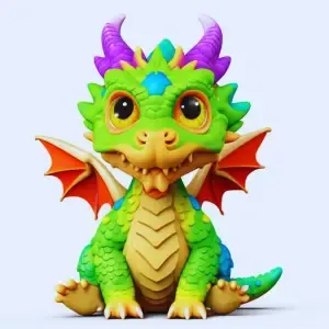 Cute Baby Dragon