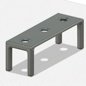 Miniatures Model Paint Holder Table