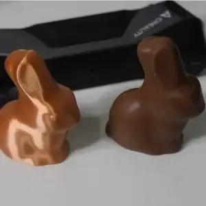 Chocolate Easter Bunny 3D Scan