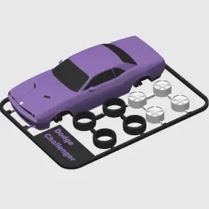 Dodge Challenger kit card