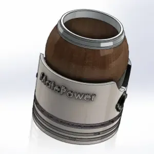 Piston posa mate- mate tea piston cup holder