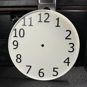 Minimalist Clock Frame 200x200 mm(standard quartz mechanism)