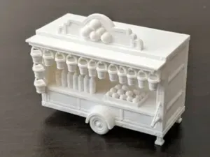 Spanish Buñuelos Foodtruck 1:64