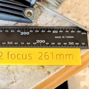 Gweike 20watt K2 Focus 216mm Measure