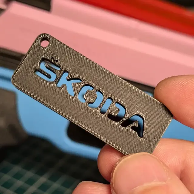 Skoda keychain