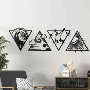 WallArt Elements 1+2+3+4