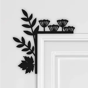 Flower Door Corner Decor, Door Corner Decor, Home Decor