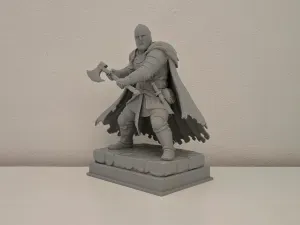 Viking Warlord Statue