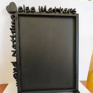St, Valentine photo frame inspired by Metallica Fan