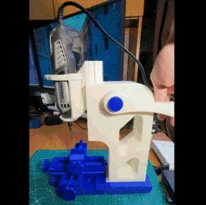 Benchtop Mill with Cross Slide Vise